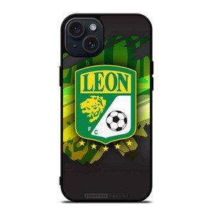 CLUB LEON FOOTBALL LOGO iPhone 15 Plus Case Cover CLUB LEON FOOTBALL LOGO iPhone 15 Plus Case Cover