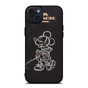 COACH DISNEY MINNIE MOUSE iPhone 15 Plus Case Cover COACH DISNEY MINNIE MOUSE iPhone 15 Plus Case Cover