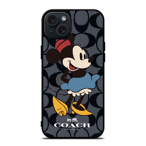 COACH MINNIE MOUSE  iPhone 15 Plus Case Cover