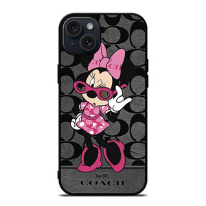 COACH MINNIE MOUSE CUTE iPhone 15 Plus Case Cover