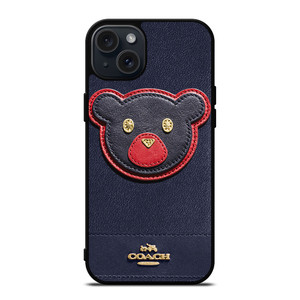 COACH NEW YORK BEAR iPhone 15 Plus Case Cover