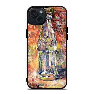 COCA COLA BOTTLE ART iPhone 15 Plus Case Cover