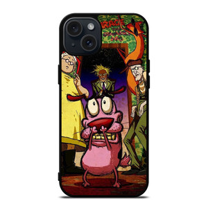 COURAGE THE COWARDLY DOG ART iPhone 15 Plus Case Cover