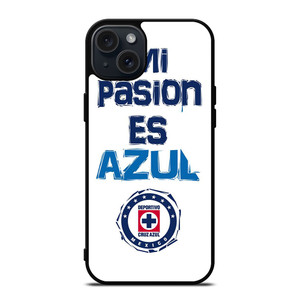 CRUZ AZUL FOOTBALL QUOTE iPhone 15 Plus Case Cover