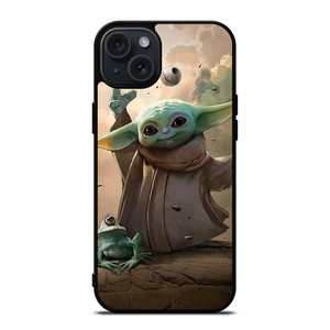 CUTE BABY YODA GROGU STAR WARS iPhone 15 Plus Case Cover