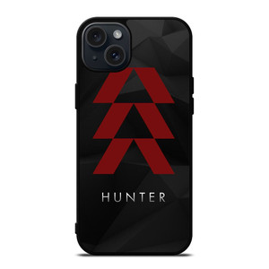 DESTINY HUNTER LOGO BLACK iPhone 15 Plus Case Cover