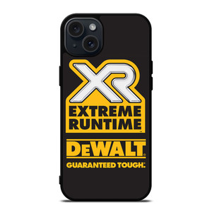 DEWALT TOOLS EXTREME RUNTIME iPhone 15 Plus Case Cover DEWALT TOOLS EXTREME RUNTIME iPhone 15 Plus Case Cover