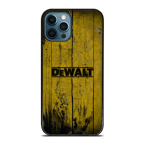 DEWALT WOODEN LOGO iPhone 12 Pro Max Case Cover