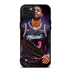 DWYANE WADE MIAMI HEAT NBA iPhone 15 Plus Case Cover