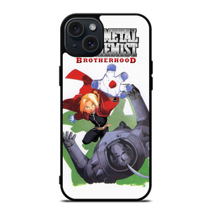 EDWARD ELRIC FULLMETAL ALCHEMIST ALPHONSE BROTHERHOOD iPhone 15 Plus Case Cover