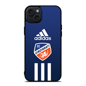 FC CINCINNATI ADIDAS STRIPES iPhone 15 Plus Case Cover