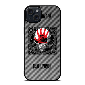 FIVE FINGER DEATH PUNCH CARBON LOGO iPhone 15 Plus Case Cover FIVE FINGER DEATH PUNCH CARBON LOGO iPhone 15 Plus Case Cover