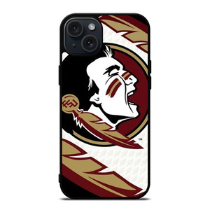 FLORIDA STATES UNIVERSITY FSU SEMINOLES FOOTBALL LOGO iPhone 15 Plus Case Cover