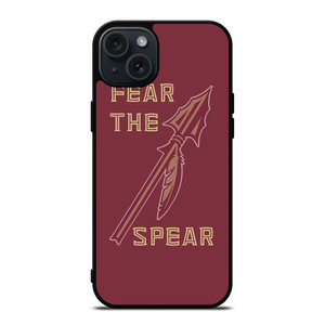 FLORIDA STATES UNIVERSITY FSU SEMINOLES LOGO FEAR THE SPEAR iPhone 15 Plus Case Cover