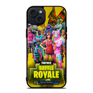 FORTNITE BATTLE ROYALE ALL CHARACTER iPhone 15 Plus Case Cover