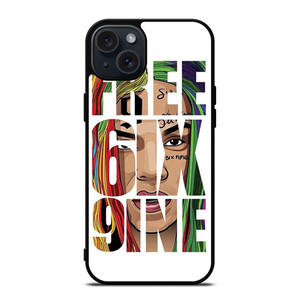 FREE 6IX9INE 69 SIXNINE CARTOON RAPPER iPhone 15 Plus Case Cover