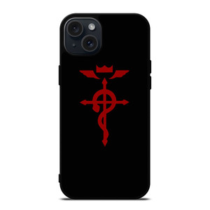 FULLMETAL ALCHEMIST ANIME LOGO iPhone 15 Plus Case Cover