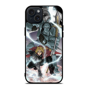 FULLMETAL ALCHEMIST EDWARD AND ALPHONSE ELRIC iPhone 15 Plus Case Cover