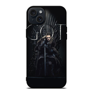 GAME OF THRONES JON SNOW iPhone 15 Plus Case Cover GAME OF THRONES JON SNOW iPhone 15 Plus Case Cover