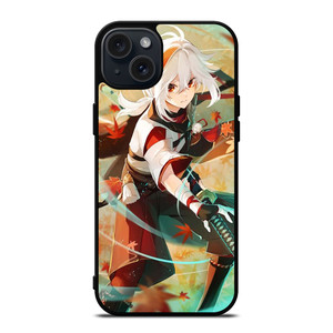 GENSHIN IMPACT GAME KAEDEHARA KAZUHA iPhone 15 Plus Case Cover GENSHIN IMPACT GAME KAEDEHARA KAZUHA iPhone 15 Plus Case Cover