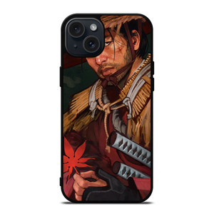 GHOST OF TSUSHIMA JIN SAKAI ART iPhone 15 Plus Case Cover