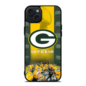 GREEN BAY PACKERS GO PACK GO iPhone 15 Plus Case Cover