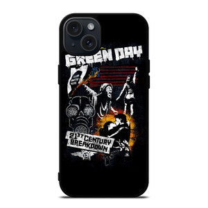 GREEN DAY BAND POSTER iPhone 15 Plus Case Cover