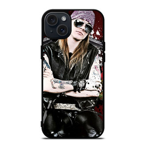 GUNS N ROSES AXL iPhone 15 Plus Case Cover GUNS N ROSES AXL iPhone 15 Plus Case Cover