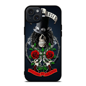GUNS N ROSES GROUP ROCK BAND iPhone 15 Plus Case Cover