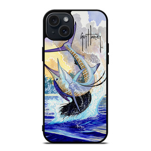 GUY HARVEY ISLAND 2 iPhone 15 Plus Case Cover GUY HARVEY ISLAND 2 iPhone 15 Plus Case Cover