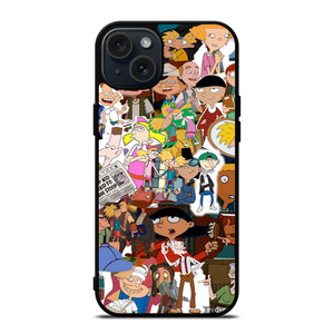 HEY ARNOLD COLLAGE iPhone 15 Plus Case Cover HEY ARNOLD COLLAGE iPhone 15 Plus Case Cover