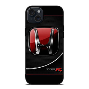 HONDA TYPE R LOGO iPhone 15 Plus Case Cover HONDA TYPE R LOGO iPhone 15 Plus Case Cover