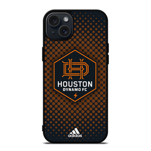 HOUSTON DYNAMO FC SOCCER MLS ADIDAS iPhone 15 Plus Case Cover HOUSTON DYNAMO FC SOCCER MLS ADIDAS iPhone 15 Plus Case Cover
