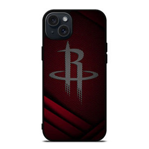 HOUSTON ROCKETS CARBON LOGO iPhone 15 Plus Case Cover HOUSTON ROCKETS CARBON LOGO iPhone 15 Plus Case Cover