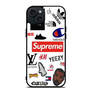 HYPEBEAST BRAND COLLAGE iPhone 15 Plus Case Cover
