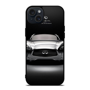 INFINITI WHITE CAR iPhone 15 Plus Case Cover INFINITI WHITE CAR iPhone 15 Plus Case Cover