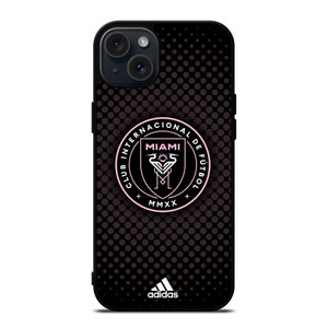 INTER MIAMI FC SOCCER MLS ADIDAS iPhone 15 Plus Case Cover INTER MIAMI FC SOCCER MLS ADIDAS iPhone 15 Plus Case Cover