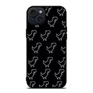 INTERNET ERROR DINOSAUR PATTERN iPhone 15 Plus Case Cover