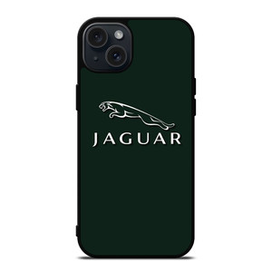 JAGUAR CAR GREEN LOGO iPhone 15 Plus Case Cover JAGUAR CAR GREEN LOGO iPhone 15 Plus Case Cover