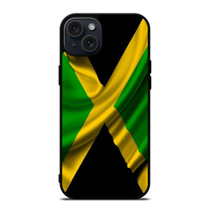 JAMAICAN FLAG iPhone 15 Plus Case Cover JAMAICAN FLAG iPhone 15 Plus Case Cover