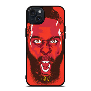 JAMES HARDEN HOUSTON ROCKET FACE iPhone 15 Plus Case Cover