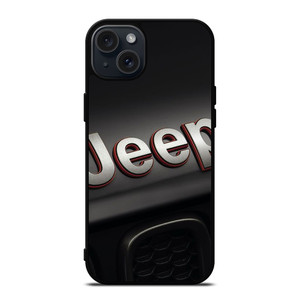 JEEP 4WD LOGO EMBLEM iPhone 15 Plus Case Cover JEEP 4WD LOGO EMBLEM iPhone 15 Plus Case Cover