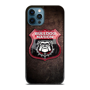 GEORGIA BULLDOGS RUSTY BADGE iPhone 12 Pro Max Case Cover