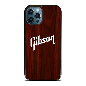 GIBSON GUITAR WOODEN LOGO iPhone 12 Pro Max Case Cover