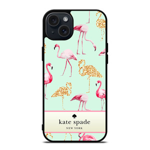 KATE SPADE NEW FLAMINGO iPhone 15 Plus Case Cover KATE SPADE NEW FLAMINGO iPhone 15 Plus Case Cover