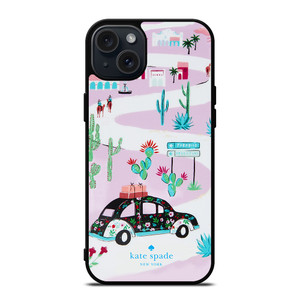 KATE SPADE NEW YORK ROAD TRIP iPhone 15 Plus Case Cover KATE SPADE NEW YORK ROAD TRIP iPhone 15 Plus Case Cover