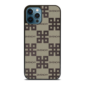 GIVENCHY LOGO COLLAGE LEATHER iPhone 12 Pro Max Case Cover