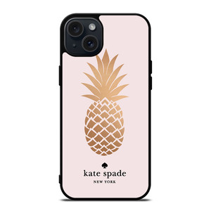 KATE SPADE PINEAPPLE iPhone 15 Plus Case Cover KATE SPADE PINEAPPLE iPhone 15 Plus Case Cover