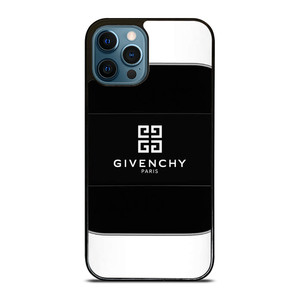 GIVENCHY PARIS BLACK LOGO iPhone 12 Pro Max Case Cover