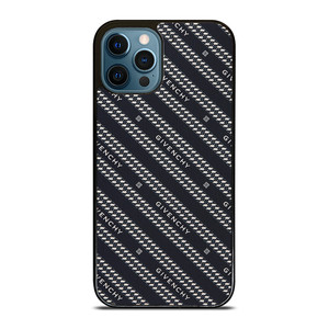 GIVENCHY PARIS LOGO PATTERN iPhone 12 Pro Max Case Cover